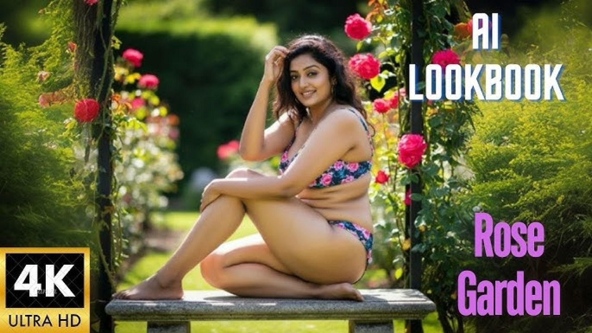 ❤❤Ai Actress Global _ 4K Ai LookBook _ Rose Garden _ Beautiful Plus Size indian models❤❤❤❤❤❤❤❤❤❤❤